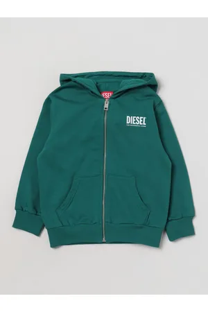 Diesel Felpa con cappuccio in cotone