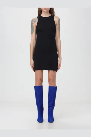 Courrèges Abito in viscosa stretch
