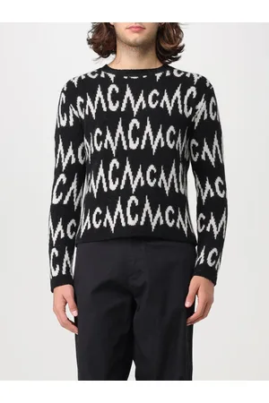 MCM Pullover in cashmere e lana jacquard