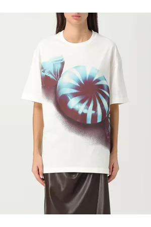 Jil Sander T-shirt in cotone con stampa