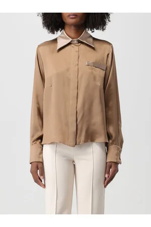 HEBE STUDIO Camicia in satin