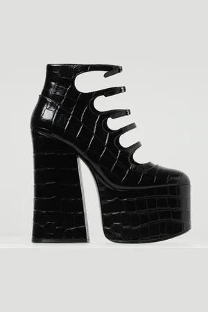 Marc Jacobs Pump The Croc Embossed Kiki in pelle stampa cocco