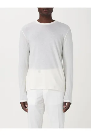 Majestic T-shirt in cotone e cashmere