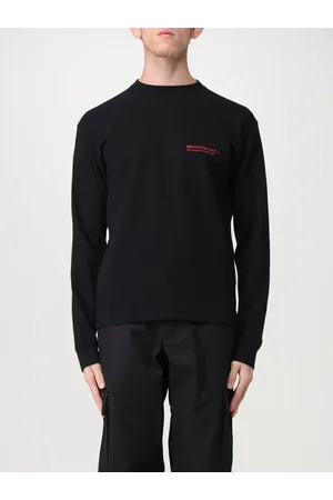 GR10K T-shirt in cotone a nido d