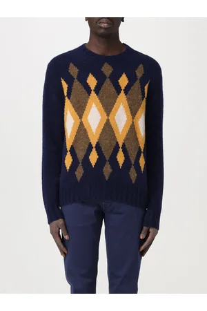 BALLANTYNE Pullover in misto lana jacquard
