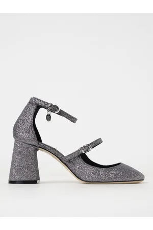 Msgm Pump in tessuto glitterato
