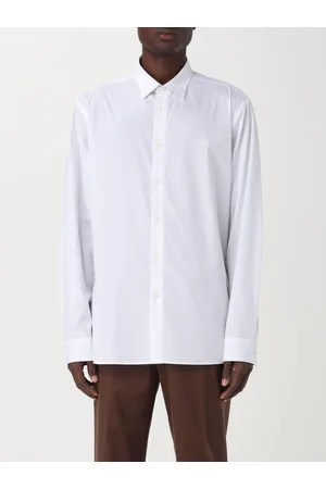 Burberry Camicia in cotone con dettaglio stampato