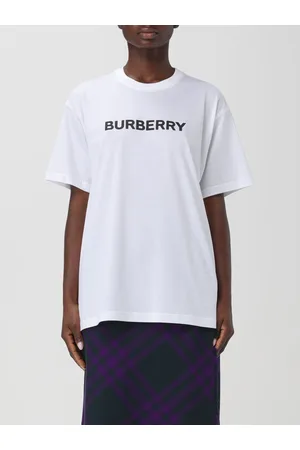 Burberry T-shirt in jersey con logo