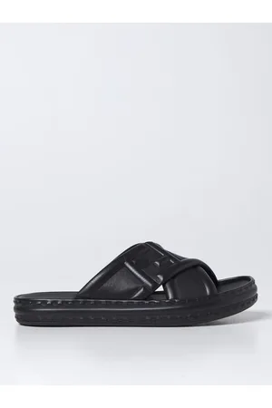 Fendi Sandalo in nappa di vitello con logo