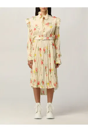 Balenciaga Abito in seta a fantasia floreale