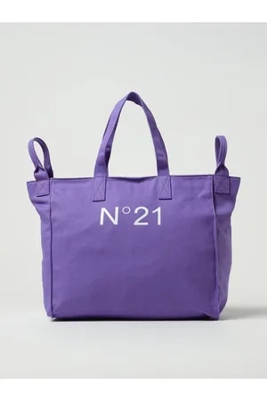 Nº21 Borsa N°21 in canvas con logo