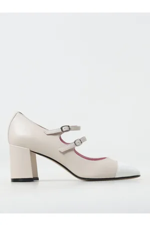 Carel Mary Jane Cherry in nappa con fibbie