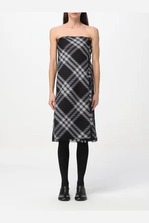 Burberry Abito di lana check