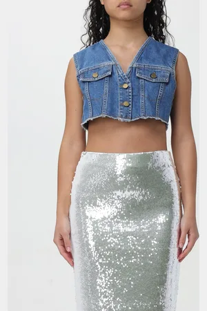 Serafini Gilet in denim