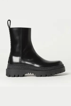 Bottega Veneta Stivaletto Highway in pelle spazzolata con zip