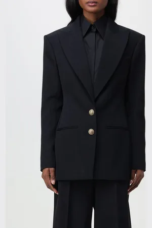 Balmain Blazer monopetto in lana vergine