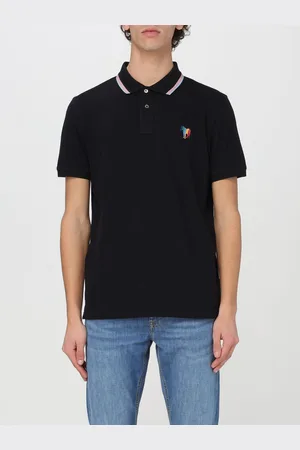 Paul Smith Polo in piquet con logo ricamato
