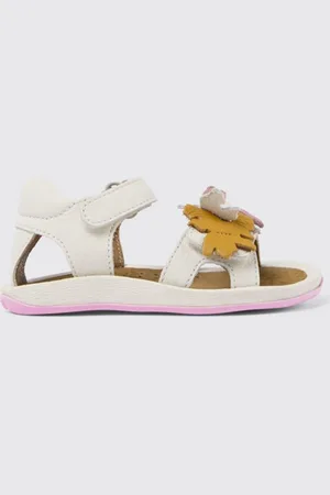 Camper Sandalo Twins in pelle con applicazione