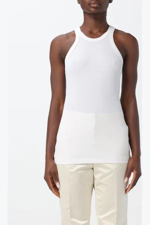 Sportmax Canotta in misto cotone e seta