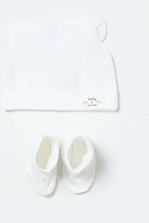 TEDDY & MINOU Set 2 pezzi in cotone