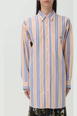 Etro Camicia in cotone a righe