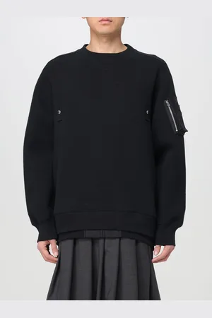 SACAI Felpa bimateriale