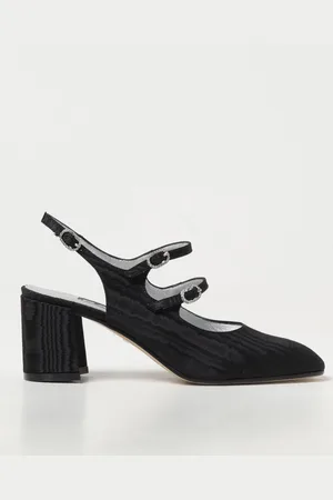 Carel Slingback Banana in tessuto