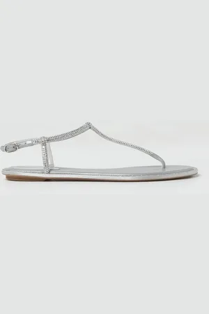 RENE CAOVILLA Sandalo Renè Caovilla in pelle con strass
