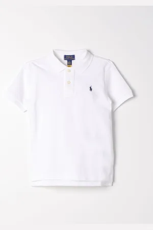 Ralph Lauren Polo in piquet con logo ricamato