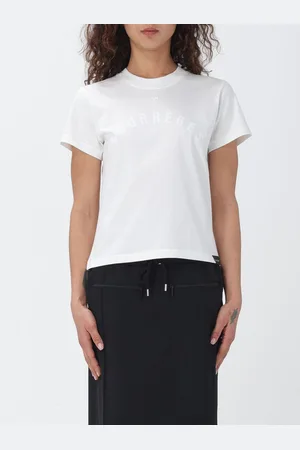 Courrèges T-shirt in jersey con logo