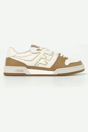 Fendi Sneakers Match in pelle