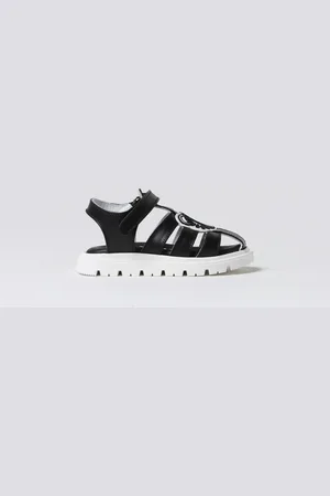 Moschino Sandalo Kid in pelle