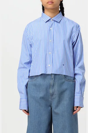 HOMMEGIRLS Camicia in cotone a righe