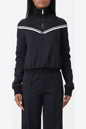 OFF-WHITE Felpa con zip in nylon