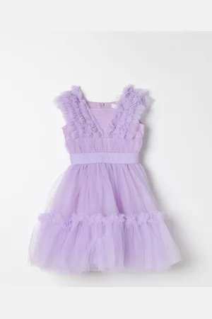 MONNALISA Abito in tulle e cotone