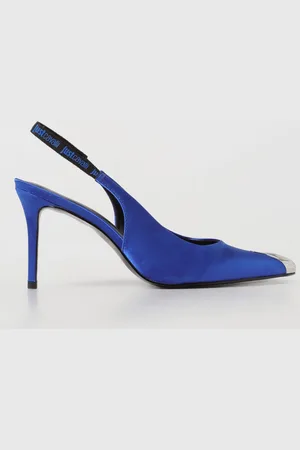 Roberto Cavalli Slingback in raso