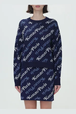 Kenzo Maglione in misto lana con logo