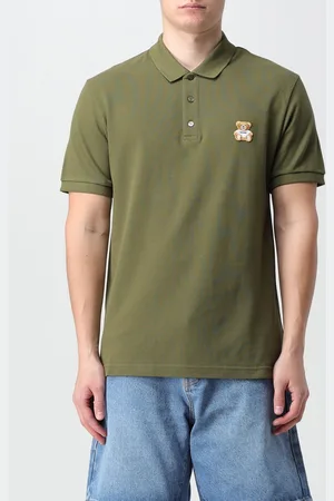 Moschino Polo Teddy in piquet di cotone
