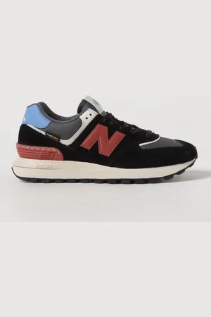 New Balance Sneakers 574 in camoscio e mesh