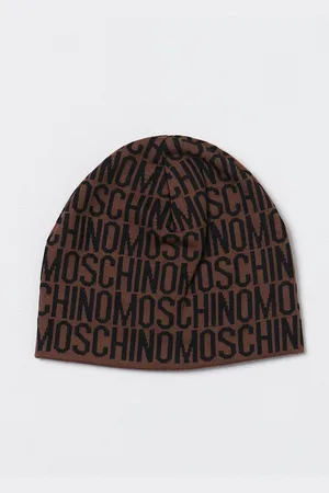 Moschino Cappello in maglia jacquard