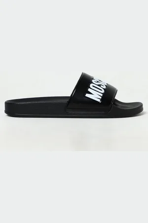 Moschino Sandalo in gomma con logo