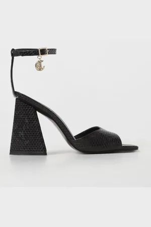 Roberto Cavalli Sandalo in pelle sintetica stampa pitone