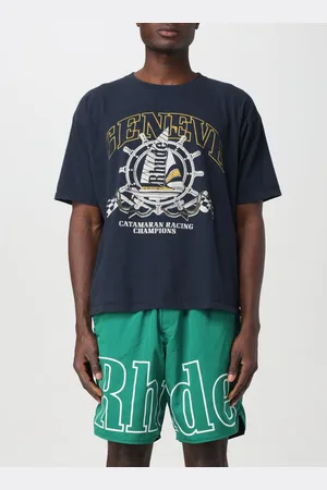 Rhude T-shirt in cotone con stampa