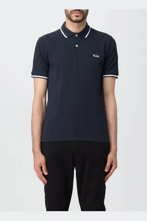 Woolrich Polo in piquet di cotone con logo
