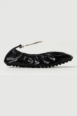 Fendi Ballerina in pelle lucida