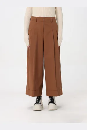 PT01 Pantalone cropped in cotone