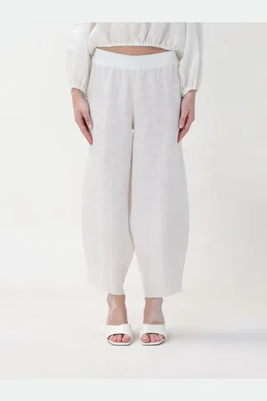 LIVIANA CONTI Pantalone in misto lino