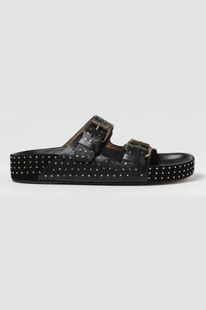 Isabel Marant Sandalo in pelle con fibbie