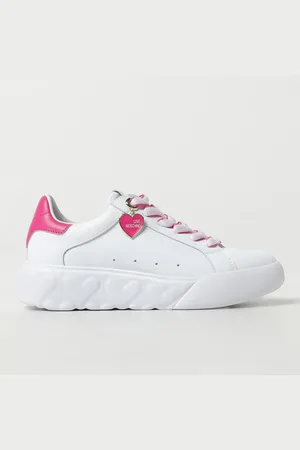 Moschino Sneakers in pelle con charm