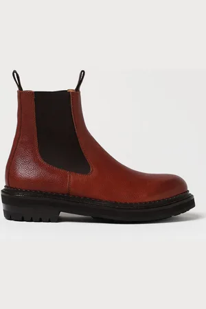 Buttero Stivaletto in pelle a micro grana